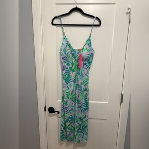 Lilly Pulitzer Purple and Green Dress